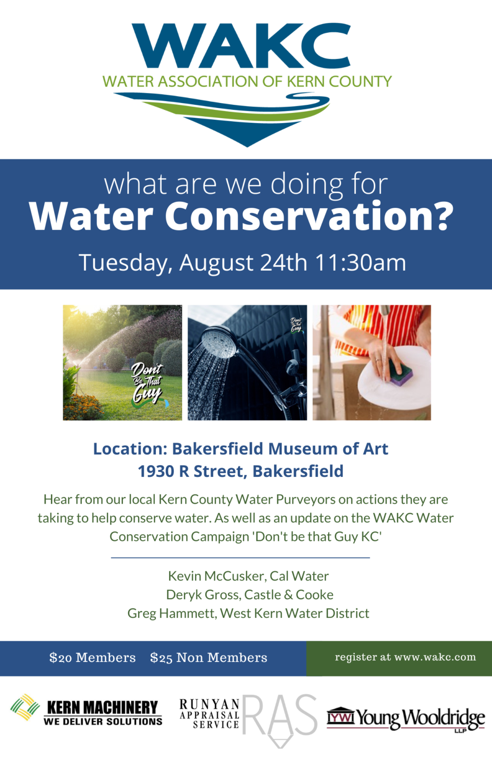 Upcoming Events - Water Association of Kern County